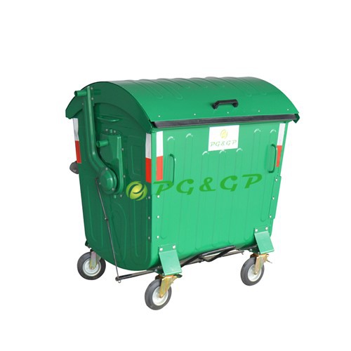 Thùng rác kim loại thương mại