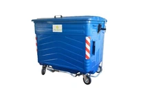 Thùng rác kim loại có nắp